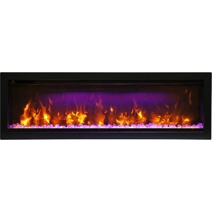 Remii Smart 100" Electric Fireplace Sleek Design