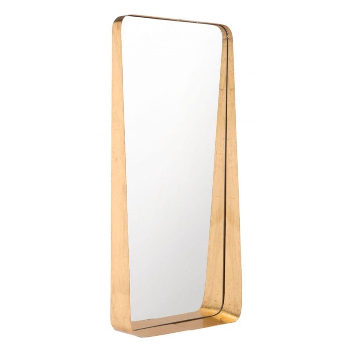Zuo Tall Gold Mirror: Elevate Your Space with Elegant Gold Reflection