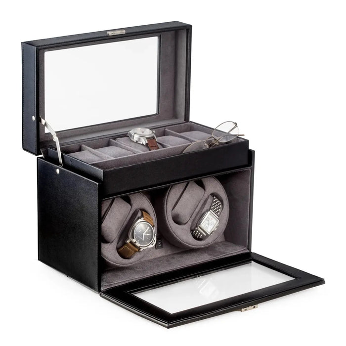 Bey-Berk "Presidential Black" Watch Winder