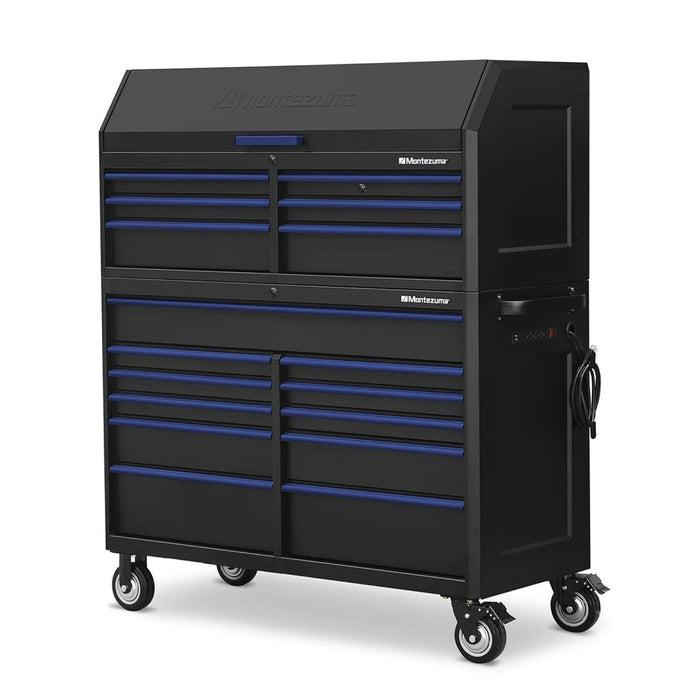 Tool Cabinet: Montezuma 11-Drawer, 56" x 24"