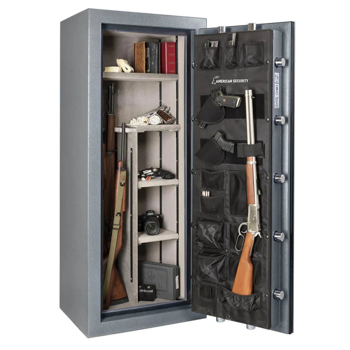 AMSEC Silicone Seal Gun Safe: Secure Your Valuables in Gunmetal with Interior Lighting