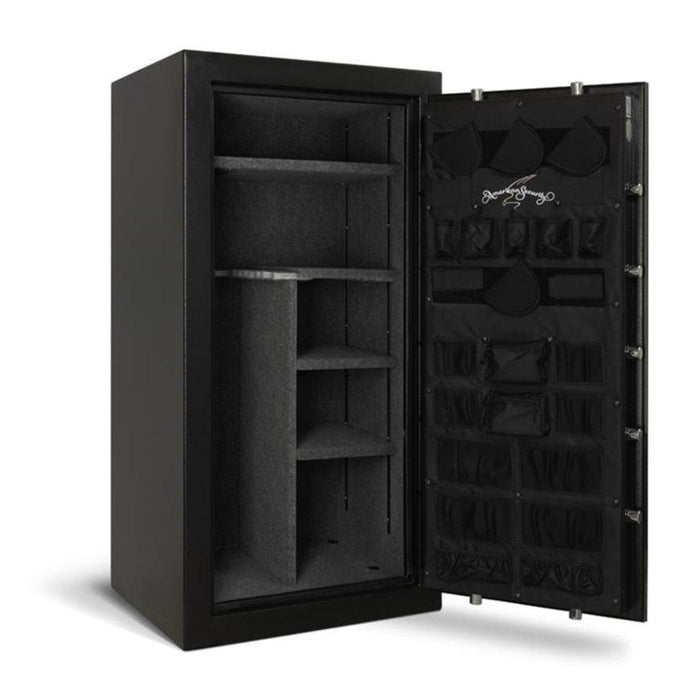 AMSEC Black Nickel 3-Spoke E-Lock 60x32 Safe: Secure Your Valuables with Precision