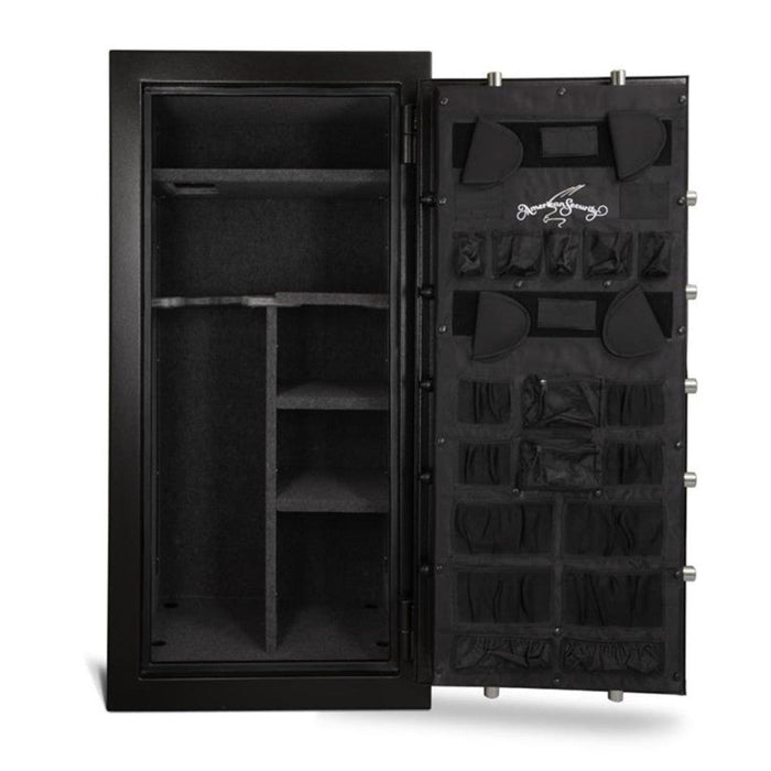 AMSEC Black Nickel 3-Spoke E-Lock 60x32 Safe: Secure Your Valuables with Precision