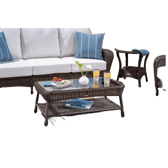 Tortuga Outdoor Sea Pines 6Pc Sofa Set - Java - Canvas Canvas