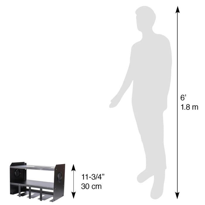 Montezuma Quad Bay Power Tool Organizer