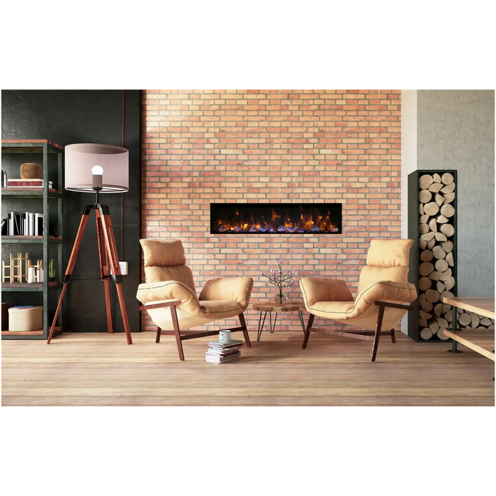 Amantii Panorama BI Deep Smart Electric Fireplace: Built-in Elegance