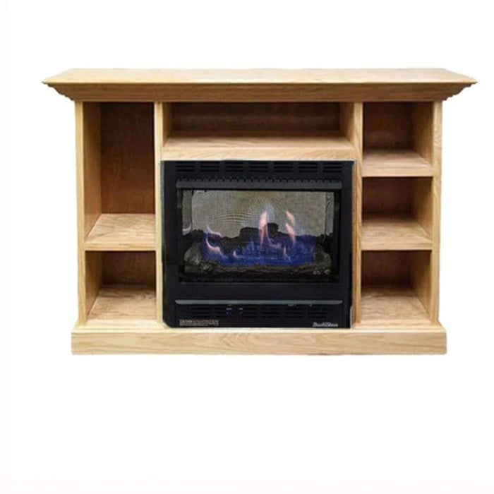 Buck Stove 1127 Prestige Combo - Unfinished Mantel - Propane