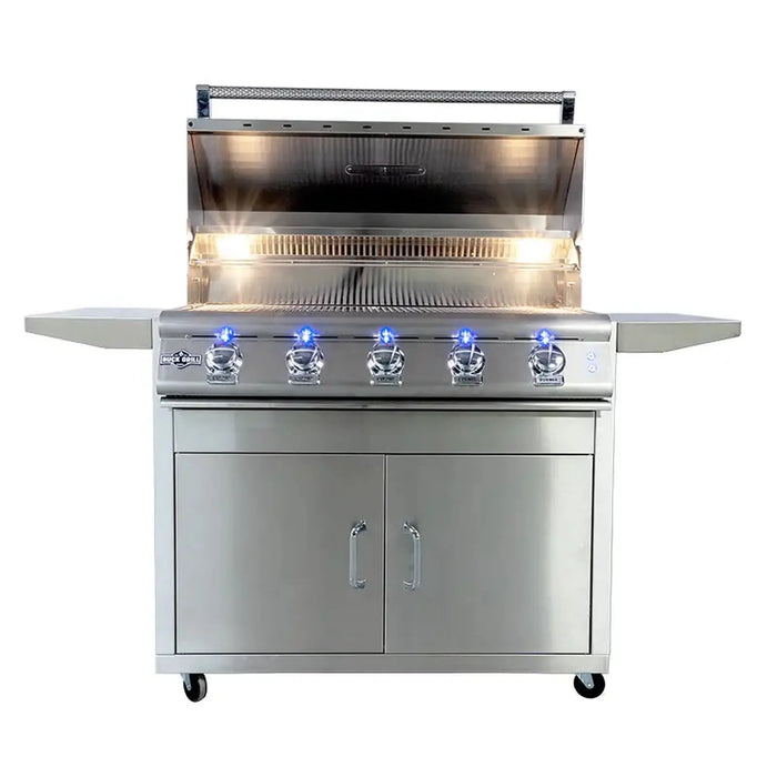 Natural Gas 40-Inch Grill with Cart