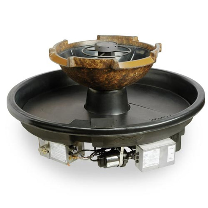 HPC Fire H20nfire: Fusion Fire Pit Insert with Water Feature