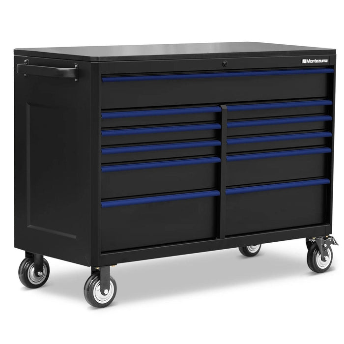 Tool Cabinet: Montezuma 11-Drawer, 56" x 24"