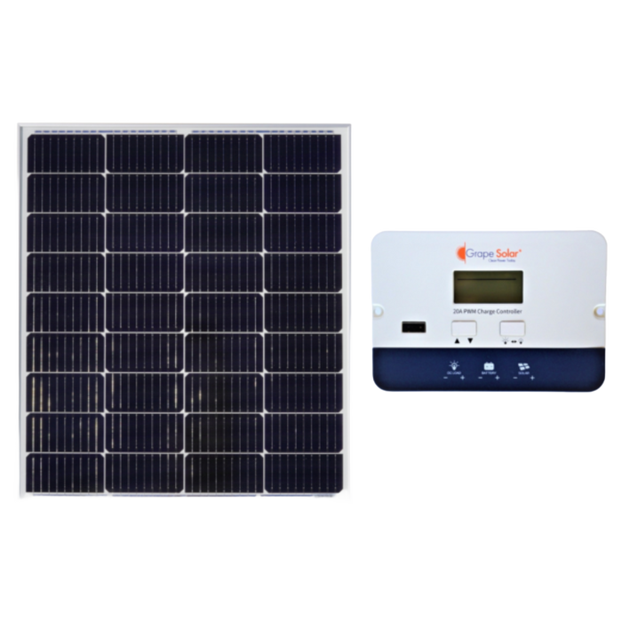 Grape Solar 100-Watt Basic Off-Grid Solar Panel Kit