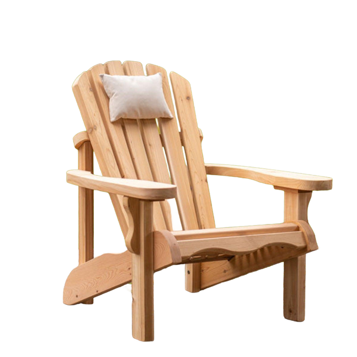 Adirondack Chair in Red Cedar by Leisurecraft