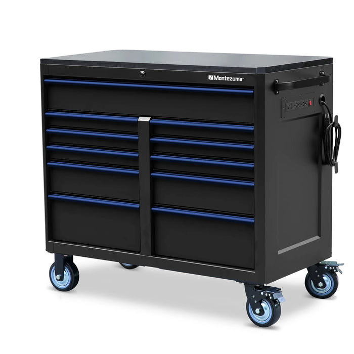 Tool Cabinet: Montezuma 11-Drawer, 46" x 24"