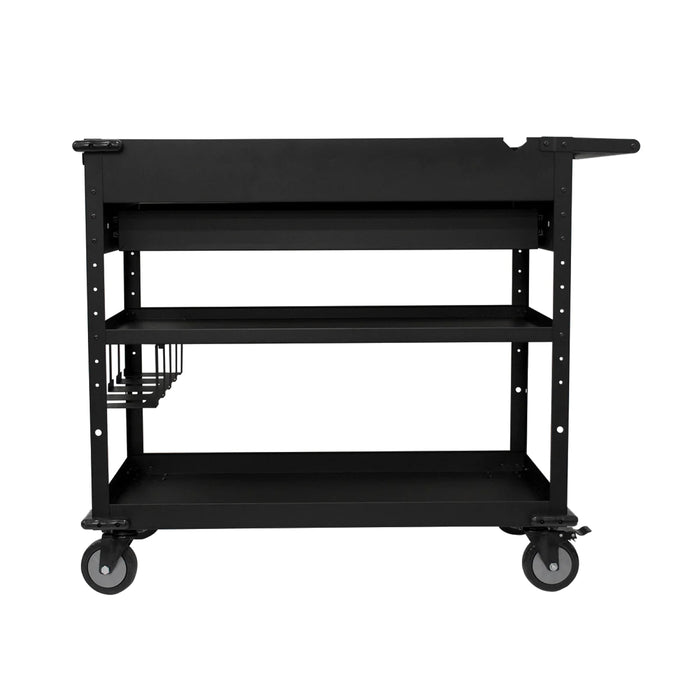 Steel Montezuma 40" Mobile Work Cart with Power Tool Holder