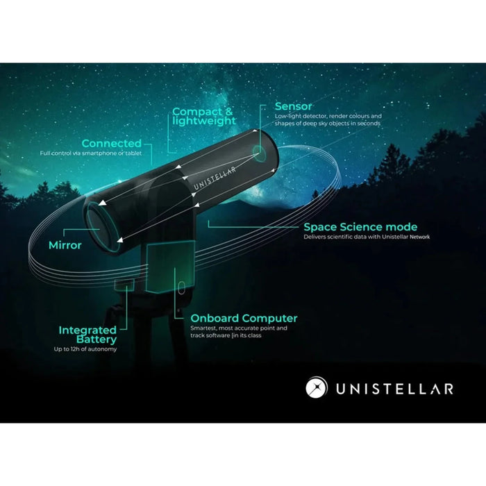 Unistellar eQuinox Smart Telescope and Backpack Bundle