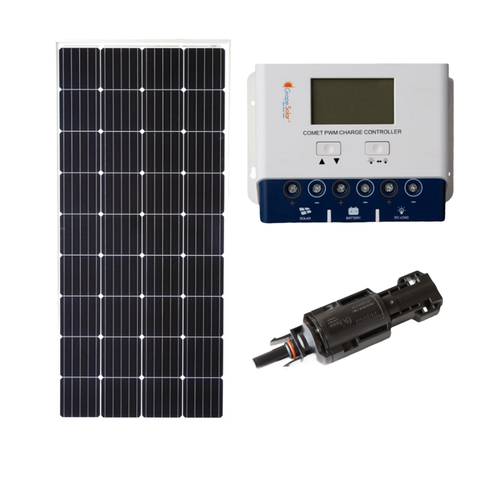 Grape Solar 200-Watt Off-Grid Solar Panel Kit