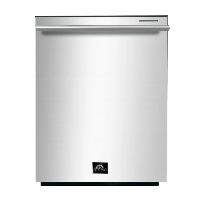 Forno Appliance Package - 48" Dual Fuel Range, Dishwasher, 48" Refrigerator, Microwave Drawer, AP-FFSGS6156-48-12