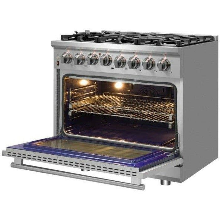 Forno Massimo 36″ Freestanding Dual Fuel Range - 6125 Series