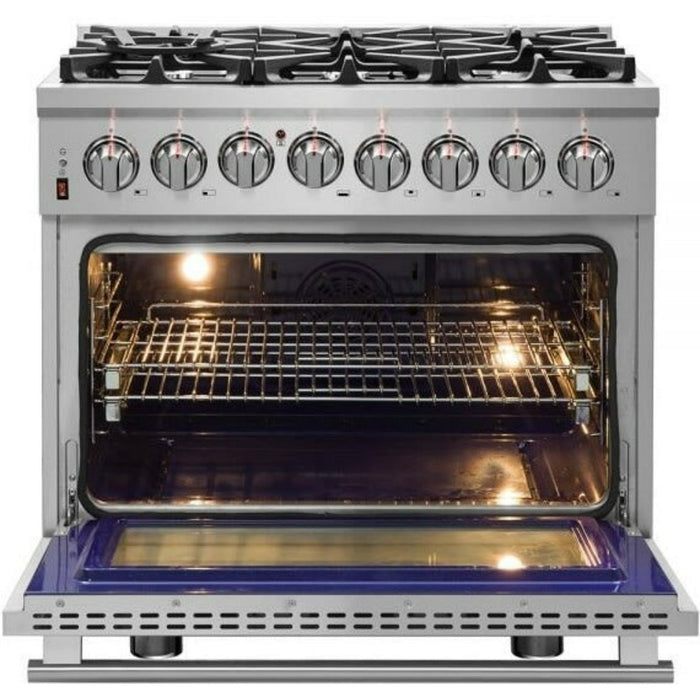 Forno Massimo 36″ Freestanding Dual Fuel Range - 6125 Series