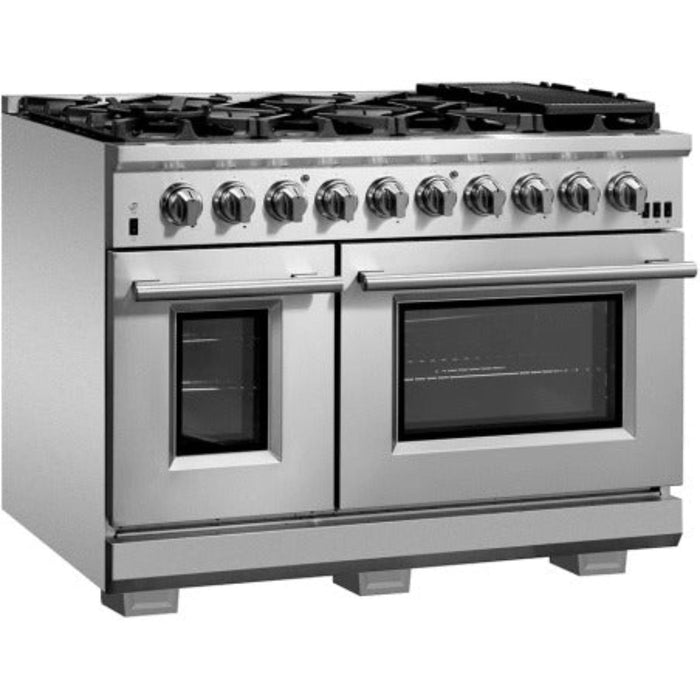 Forno Capriasca 48" Freestanding Dual Fuel Range