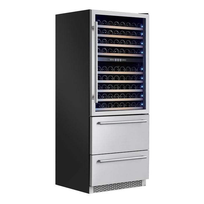 Forno Capraia - 30" Wine Cooler w/ Two Refrigerated Drawers