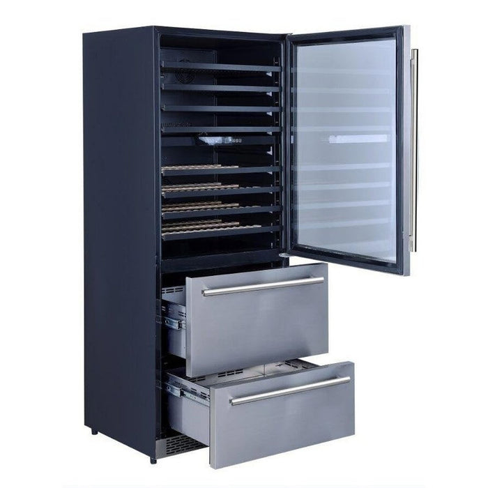 Forno Capraia - 30" Wine Cooler w/ Two Refrigerated Drawers