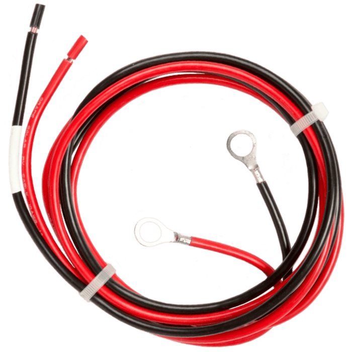 Grape Solar 5 ft. Bare Wire to Ring Lug Cable Set