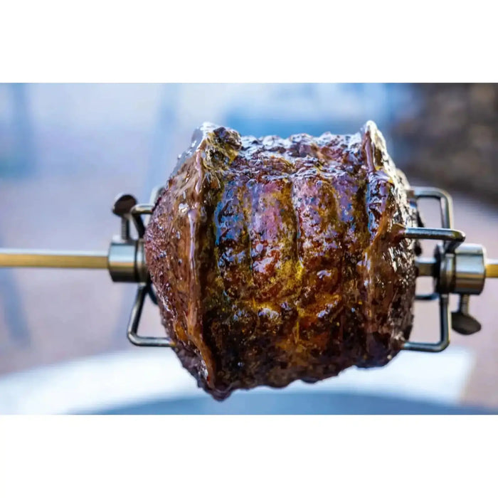 Cordless Motor Equipped Rotisserie Designed For 20" Grills