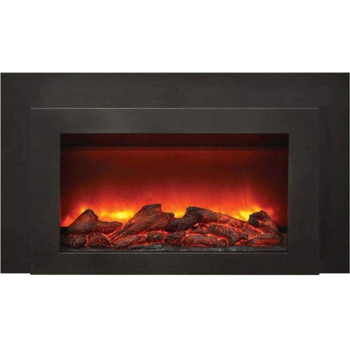 Sierra Flame 30" Dual Steel Surround Fireplace Insert