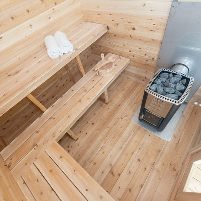 Georgian Cabin Sauna by Leisurecraft - Canadian Timber Collection