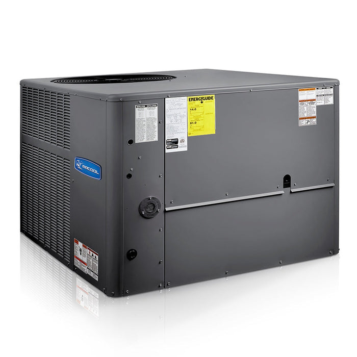 MRCOOL 2.5 Ton 14 SEER R-410A 60,000 BTU Heat Horizontal or Down Flow Package A/C and Gas, Signature Packaged Gas Electric, MPG30S054M414A