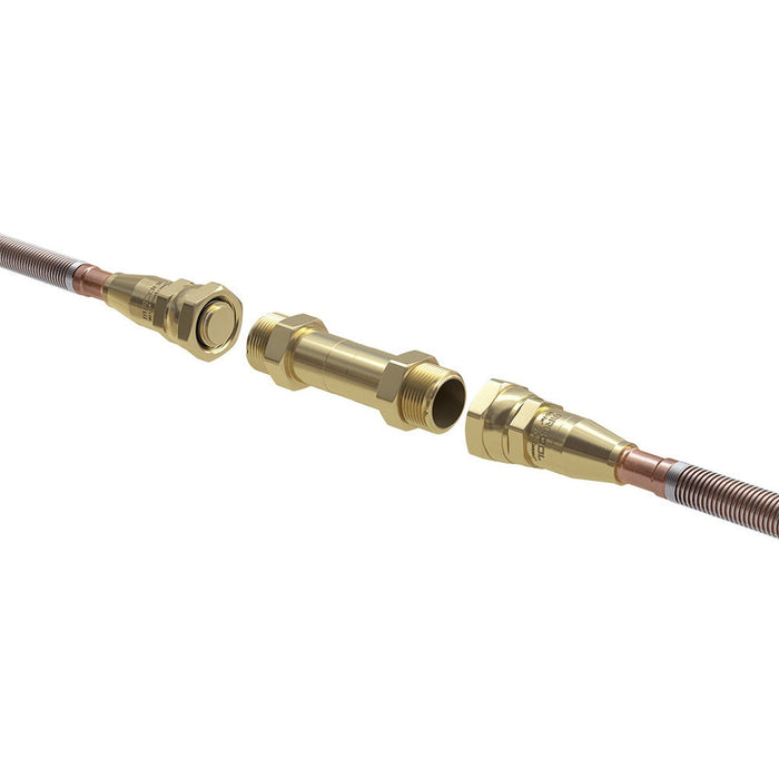 MRCOOL 3/8 No-Vac Coupler + 3/4 No-Vac Coupler, NVCOUPLER-3834