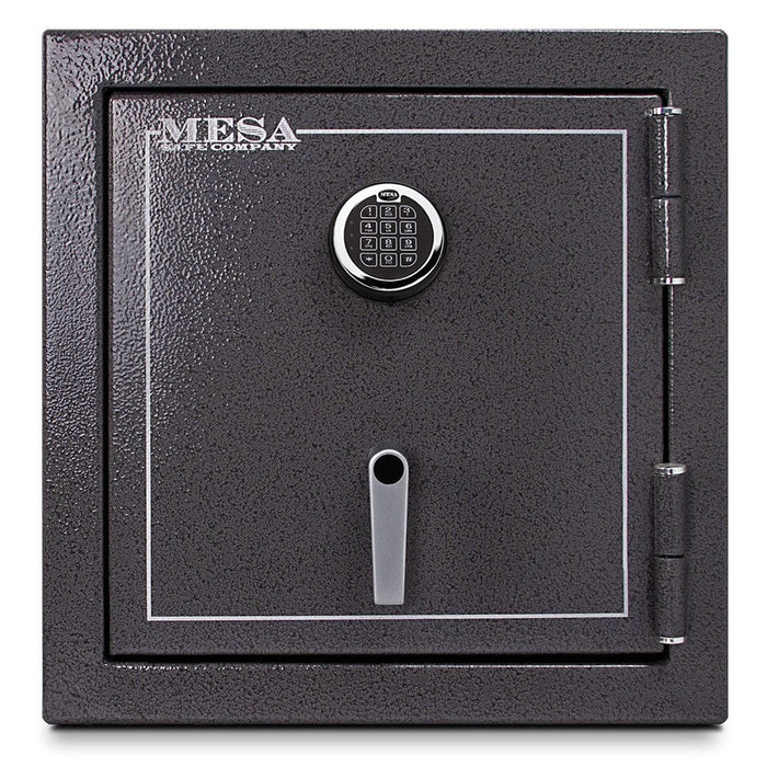 MESA 3.9 Cubic Foot Electronic Lock Burglary & Fire Safe - All Steel Safe - Hammered Grey