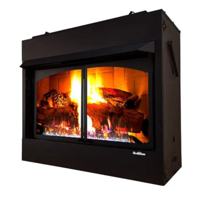 Buck Stove 42" Vent Free Gas Firebox - Oak - Liquid Propane or Natural Gas