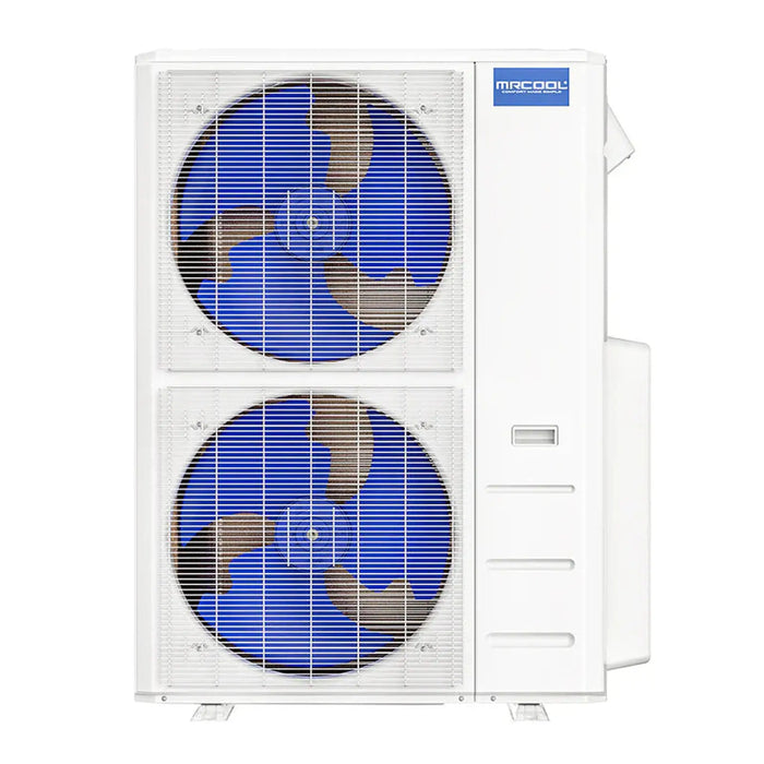 MRCOOL DIY Mini Split - 42,000 BTU 4 Zone Ductless Air Conditioner and Heat Pump with 35 ft. Install Kit, DIYM436HPW02C140