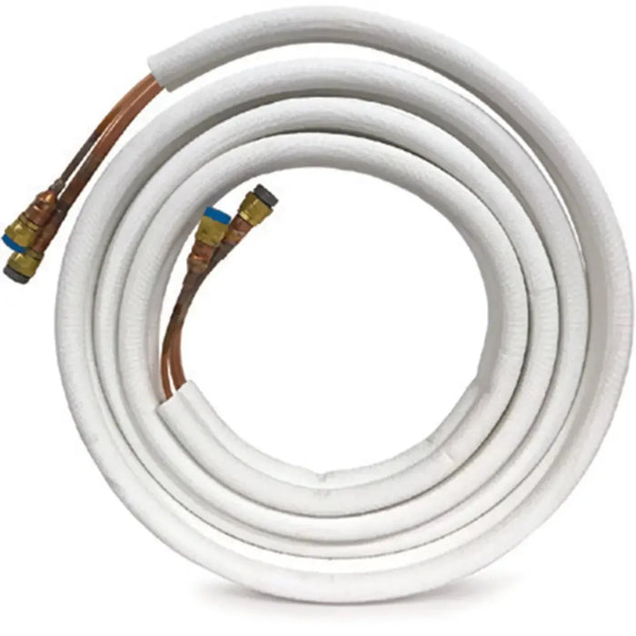 Perfect Aire DIY 15' Extension Pre-Charged Quick Connect Line Set - 1/4" x 3/8"