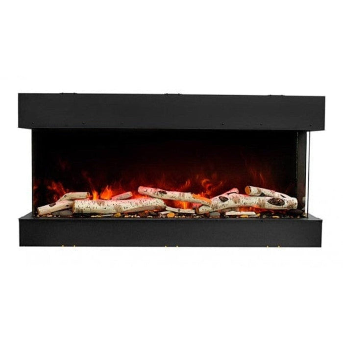 Remii 72" 3-Sided Electric Fireplace: Sleek Design, 10 5/8" Slim Depth