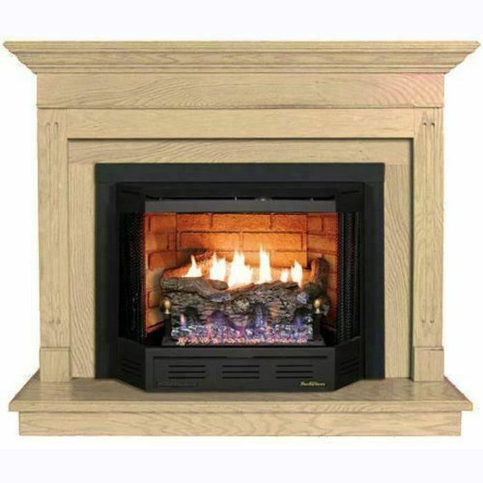 Buck Stove Contemporary Mantel in Unfinished Style - For Model 34, 329, and 384 Stoves