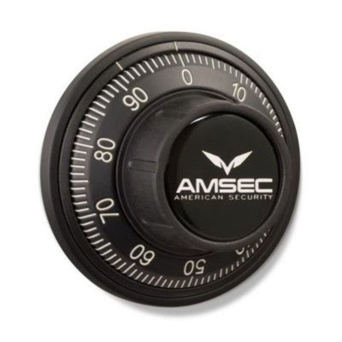 AMSEC UL Approved Black Nickel Safe | ETL 2-Hour Protection | Onyx Door | 17-Gun Capacity