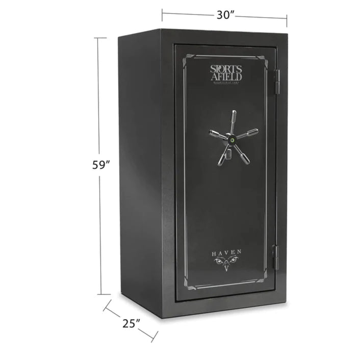 Haven Biometric: Secure Your Firearms with Sports Afield's Compact Gun Safe"