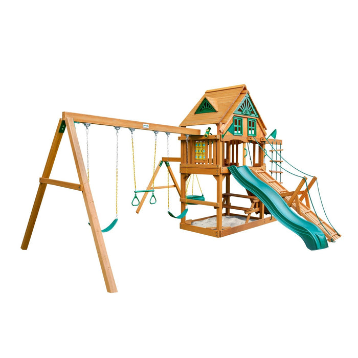 Gorilla Playsets Frontier Treehouse w/ Amber Posts