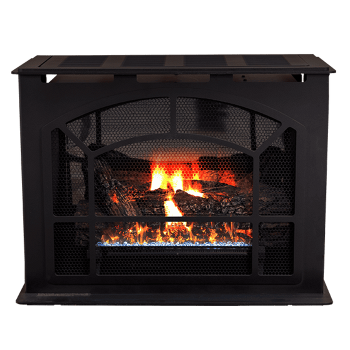 Buck Stove Townsend II Steel - Black Propane