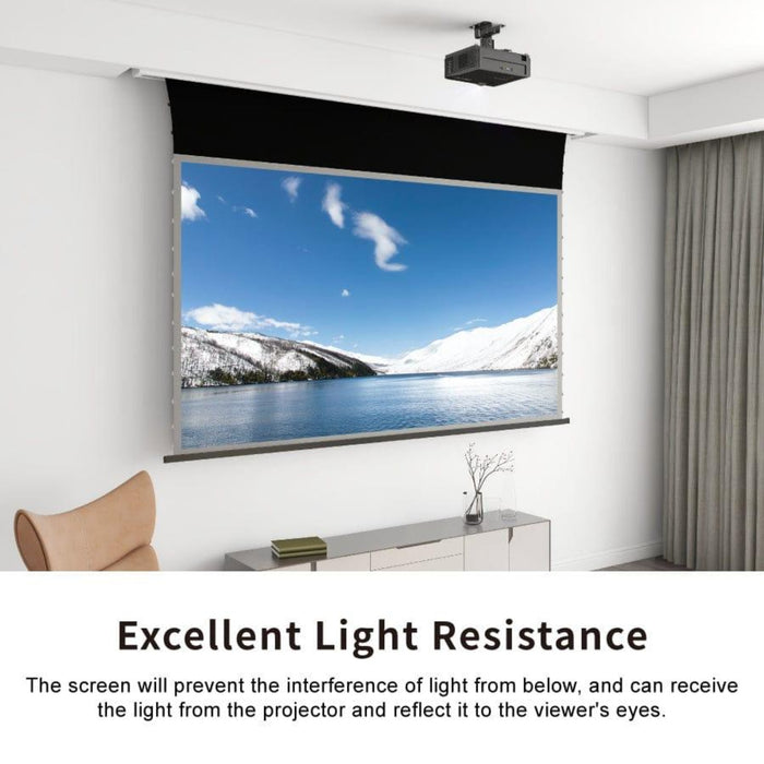 Slimline Motorized Tension UST ALR Projector Screen - VIVIDSTORM PRO A